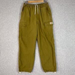 Stussy Pants Mens M (Fits 30x29) Green Work Gear Cargo Pant